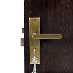 Voltizi 8 inch ‎Stainless Steel 304 Matt Antique Brass Finish Heavy Duty Mortise Door Lock, MG304-picture-47