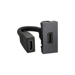 Legrand Lyncus 1 Module A/V Chic Grey Pregerminated HDMI Socket, 677468-picture-10
