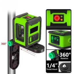 Real Instruments 5m Green Cross Border Line Laser with Self-Leveling, LL-03 image 2