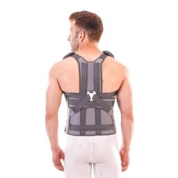Samson LS-0408 Universal Grey Taylor Brace with Hook &a; Loop Colsure, Size Range: 28-44 inch-14