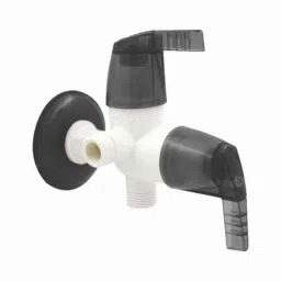 APL Apollo Edge ABS White 2 Way Angle Valve with Flange, TP394-7