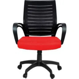 Rajpura Boom RR SB Medium Back Black &a; Red Centre Tilt Mechanism Revolving Office Executive Chair-image-89