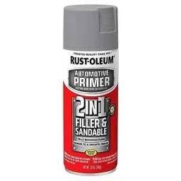 Rust-Oleum 260510 340g Grey 2in1 Filler &a; Sandable Primer Spray-24