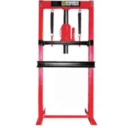Big Bull 20 Ton Stainless Steel Red Manual Hydraulic Shop Press, GP 2002-25