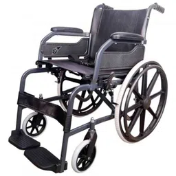 Karma Champion 200 Mag 100kg Diamond Black Foldable Wheel Chair, 114-00019-image-26