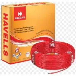 havells HavellsLifeLine Plus WHFFDNRG1010 HRFR PVC Insulated Flexible Cable Single Core 10 Sq. mm - Red-picture-30