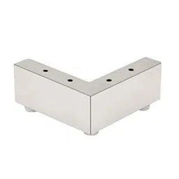 RAB 3 inch Stainless Steel Silver Matt Finish Sofa Leg, L-LEG-133NO-image-3