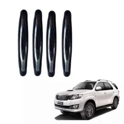 Spreadx Plastic Car Compact Black Colour Elegant Door Guard Protection Universal Type for Toyota Fortuner Type-1 Set Of 4 Pcs, SPR-SSKAJN-picture-12