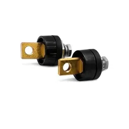 Camel 2 Pcs 35-50mm³ Brass &a; Rubber Black Machine Cable Connector Set-image-56