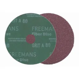 Freemans 125x22mm A80 Grit Aluminium Oxide Power Fiber Disc, FBD125-80 (Pack of 50)-image-95