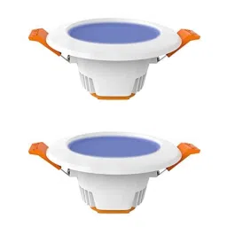Fybros F-Eco 6W Polycarbonate Blue Round LED Ceiling Light, FLS5853B (Pack of 2)-image-12