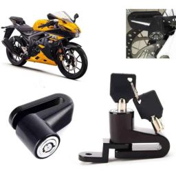 Auto Pearl Steel Black Disc Brake Lock, Lock_590-picture-39