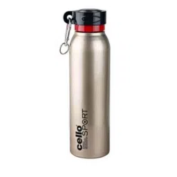 Cello Beatle 700ml Beige Stainless Steel Vacuum Sports Bottle, 405CSSB0425 (Pack of 2)-picture-30