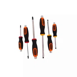 Tactix 205426 CrV Black &a; Orange Screwdriver Set-picture-45