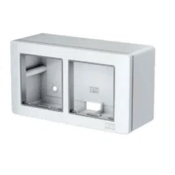 Rapid Sumo Next 4 Module White Surface Box with Silver Line, R-581 (Pack of 10)-picture-36