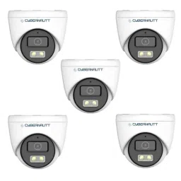 Cybernautt CNA-D24IR2LVP 2.4MP HD Color View Dome Camera with IP66 Weatherproof, Night Colour View &a; 2 Years Warranty (Pack of 5)-47
