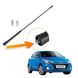 Auto Pearl Black Mount Rubber Mast Flexible Car Roof Antenna with Anti-Theft Design For Hyundai I20ELTIE2018 ANT073ELT-image-57
