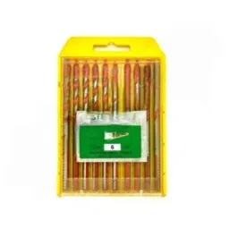 Gem Mini 60mm Mild Steel Ceramic Drill with 6mm Nominal Diameter for Drill Machine (Pack of 10)-image-6