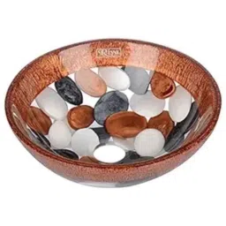 Riya 16 inch Resin Multicolour Designer Round Wash Basin-picture-17
