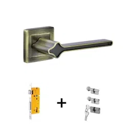 Dorset ML Series Odiun ML ODI OR 60mm Stainless Steel PT Finish Lock Set with Knob &a; Key (Pack of 3)-picture-9