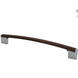 RAB 224mm Zinc Walnut Drawer Pull Handle, LH4006 (Pack of 2)-image-26