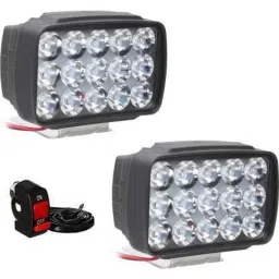 JBRIDERZ Bike 36 Led 120W Heavy Duty Cree Fog Lamp 2 Pcs Set With Switch For Hyosung St 7-picture-9