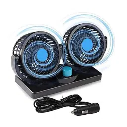 Auto Pearl APA35 12V ABS Black Electric Car Fan-picture-7