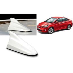 Auto Pearl Shark Fin Signal Receiver AM/FM Antenna For Hyundai Verna Fluidic 4S-16