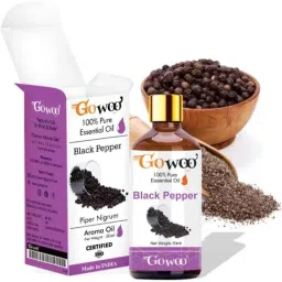 GoWoo 50ml Black Pepper Oil for Hair, Skin, Massage &a; Aromatherapy, GOWOO-P-117-picture-22