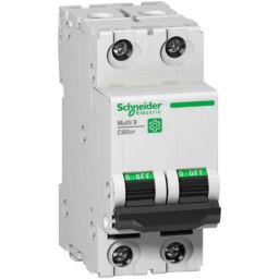 Schneider Electric Acti9 xC60 63A C-Curve Four Pole MCB, A9N4P63C, Breaking Capacity: 15kA-2