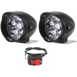 jbriderz JBRIDERZBike 6 Led Hybrid 2 Pcs Set Fog Light With Switch For Harley Davidson Street Bob-picture-45