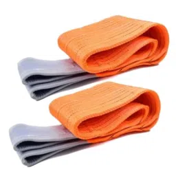Ferreterro 10 Ton 8m Orange Double Ply Flat Polyester Webbing Sling-image-65