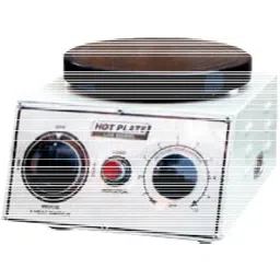 Labpro 131 Single Round Plate 20c Mild Steel Dia Moulded top Hot Plate-43