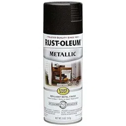 Rust-Oleum 248636 312g Metallic Stops Rust Textured Spray Paint-78