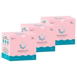 Menarche 20 Pcs Regular Flow Premium Organic Cotton Tampon Set, MTP003 (Pack of 3)-12