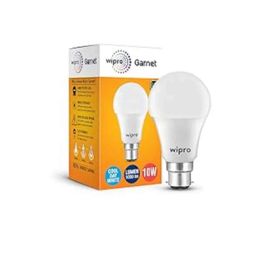 Wipro Garnet B22 10W Cool Day White LED Bulb, N11001 (Pack of 10)-39