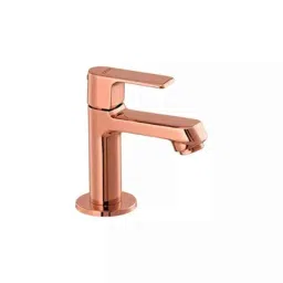 Cera Chelsea Metal Single Lever Table Mount Pillar Cock with Aerator, F1016101RG-19