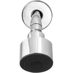 Alturas 3 inch ABS Round Chrome Wall Mounted Rain Overhead Shower with 6 inch Arm-picture-4