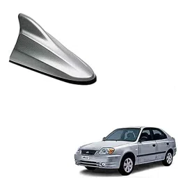 Auto Pearl ABS Silver Universal Replacement Shark Fin Car Roof Antenna For Hyundai Accent-picture-26