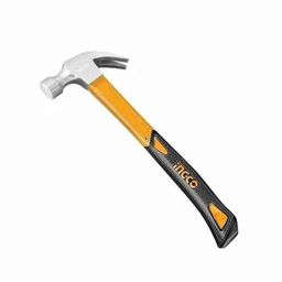 Ingco HCHD0086 Carbon Steel Yellow &a; Black Claw Hammer-picture-5