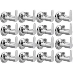 Senkiddpro Marc Stainless Steel Chrome Finish Wall Mounted Angle Cock (Pack of 16)-picture-3