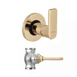Cera Chelsea Stop Cock for 20 mm Pipe Line with Inner Head, F1016351BA + F4050502 (Pack of 2)-image-33