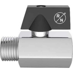 RN 8mm Forged Brass 2 Way Chrome Plated Mini Ball Valve, RN220008MF-picture-5