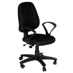 High Living Evander Foam Net Low Back Black Office Chair (Pack of 2)-image-4