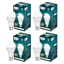 Philips Stellar Bright 8.5W B22D 6500K Crystal White LED Bulb (Pack of 4)-picture-17