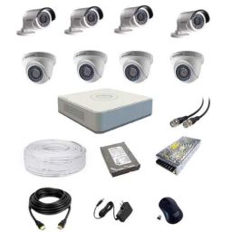 Hikvision 2MP 4 Pcs Dome &a; 4 Pcs Bullet Camera with 8 Channel DVR Kit, MNG104-picture-10