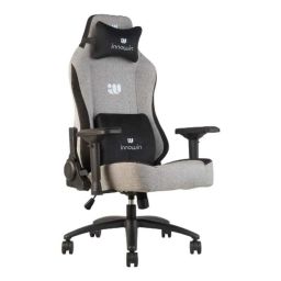 Innowin Luna Grey &a; Black Fabric High Back Gaming Chair-13