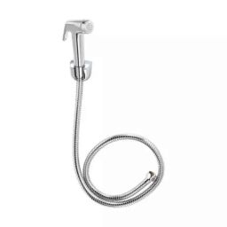 Cera ABS Chrome Finish Health Faucet with 1mStainless Steel Braided Connection Pipe, F8030105AB-image-42