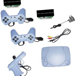GROZA 74 Classic TV Game Console Inbuilt Game Contra, Super Mario Bros with 2 Cassette NA GB with Contra, Super Mario Bros, F1 Race, Cricket Game-picture-18