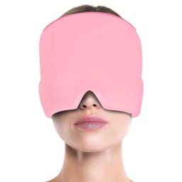 DeoDap Acrylic Multicolour Wearable Migraine Mask Ice Head Wrap for Tension Headache, Puffy Eyes, Sinus Headache &a; Stress Relief, 1204-image-41